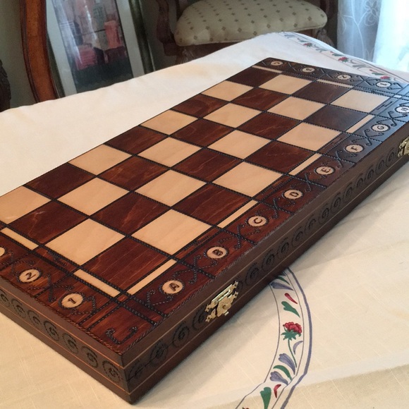 Husaria European International Chess Wooden Game